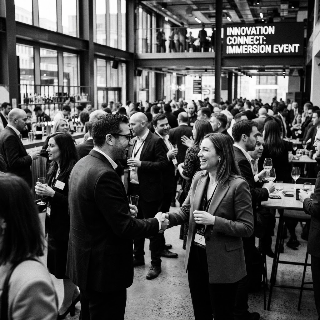 Professionals networking